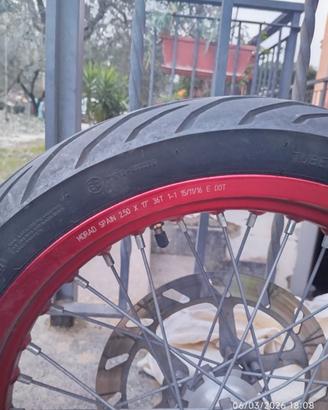 cerchi e gomme Motard 