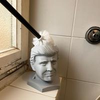 Porta spazzolone water Donald Trump