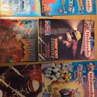 riviste nintendo club originali anni 90