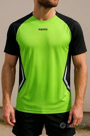 Maglietta T-shirt Kipsta Tg. L Uomo Verde Nuova