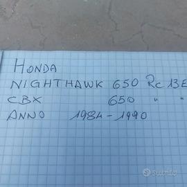 honda Nighthawk 650 Cbx 650 Rc 13e