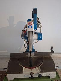 Troncatrice per legno OMGA T50 350 con basamento e