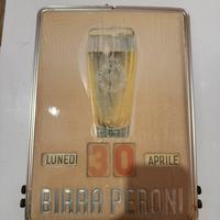 Calendario perpetuo birra peroni