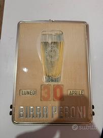 Calendario perpetuo birra peroni