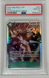 Uta Starter Deck Green One Piece PSA 10