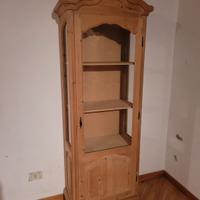 vetrinetta legno massello