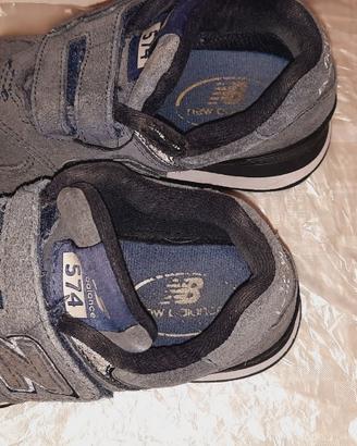 Scarpina bimbo blu NEW BALANCE n. 28