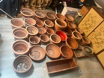 🌿 Lotto vasi da giardino