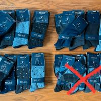 Calzini uomo caldo cotone al polpaccio 40-46 Felic