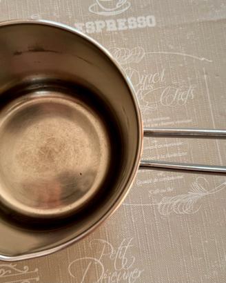Pentolino Bollilatte Lagostina acciaio inox