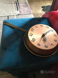 Orologio da parete in rame