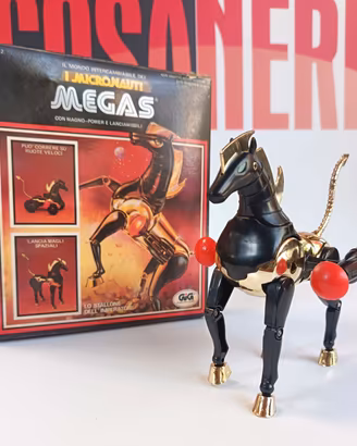 Micronauti Megas Mego 1977 giocattolo vintage 