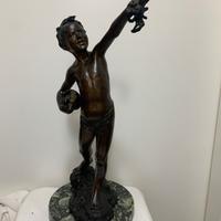 Scultura in bronzo Giovanni De Martino