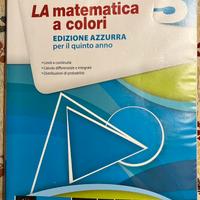 Libro La Matematica a colori 5 ed. azzurra