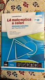 Libro La Matematica a colori 5 ed. azzurra