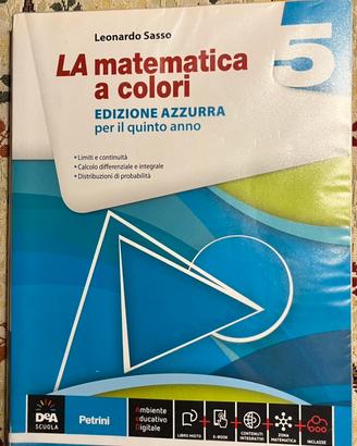 Libro La Matematica a colori 5 ed. azzurra