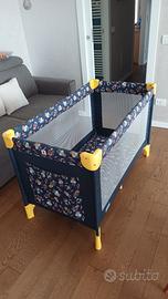 Lettino da campeggio completo di materasso