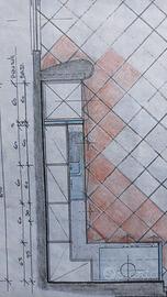 cucina in alluminio millerighe e legno
