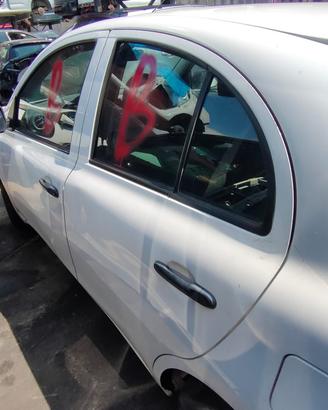 NISSAN MICRA 2013 PORTA POSTERIORE SX/DX