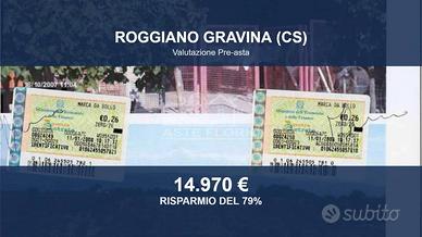 Immobile in asta di 4230 m² a Roggiano Gravina