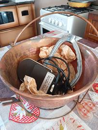 Paiolo elettrico rame