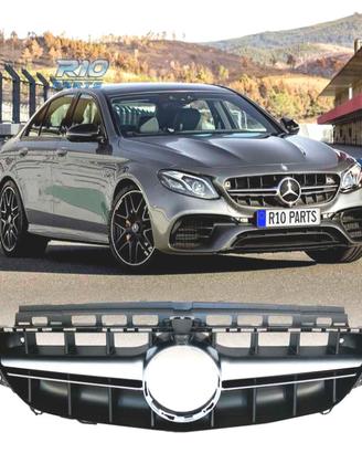 GRIGLIA MERCEDES CLASSE E W213 16-19 E63 AMG NERO 