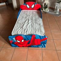 Lettino Spiderman fino a 8 anni