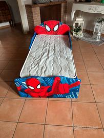 Lettino Spiderman fino a 8 anni