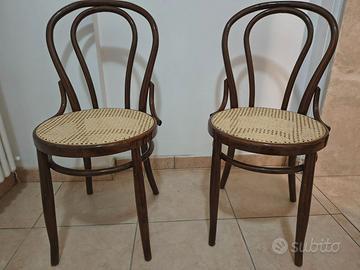 Sedie da pranzo larga Thonet No. 18