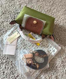 Borsa Mini Longchamp Lichen Green