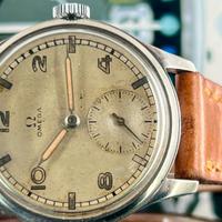 Omega Vintage Suveran 30T2 Military Dial SS