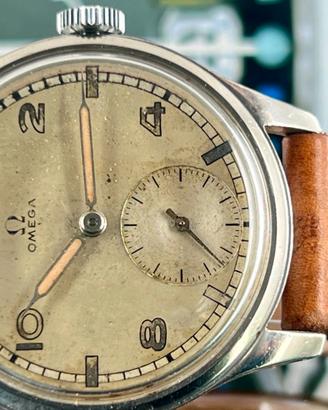 Omega Vintage Suveran 30T2 Military Dial SS