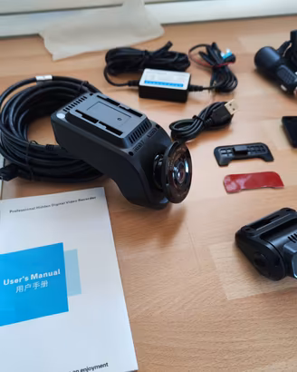Dash Cam  Telecamera  per Auto  Ant + Post   Nuova