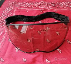 Visiera con elastico DMD per caschi Jet e Vintage