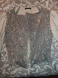 giacca paillettes 
