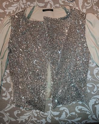 giacca paillettes 