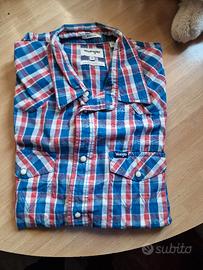 camicia a quadri 