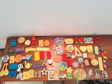 Lotto di 80 Gommine vintage Mulino Bianco e altri