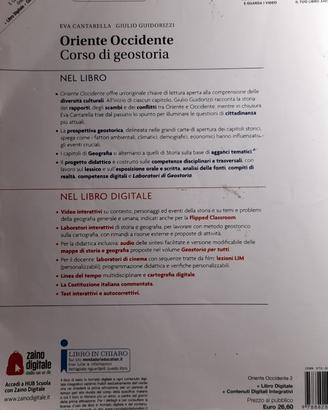 libro geostoria Oriente e Occidente