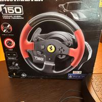 volante PC PS4 PS3 thrustmaster T150 ferrari