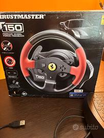 volante PC PS4 PS3 thrustmaster T150 ferrari