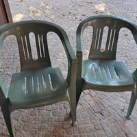 Seggiole da cortile