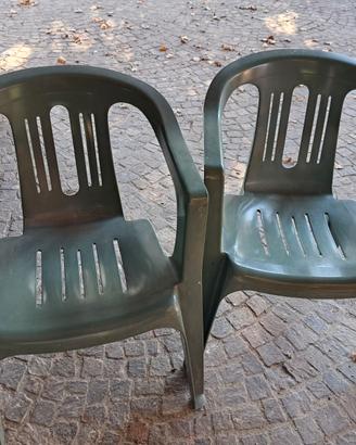 Seggiole da cortile