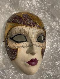 Maschera veneziana  volto femminile