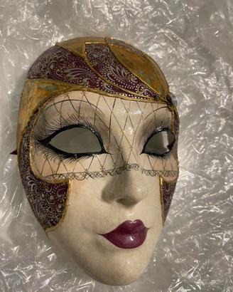 Maschera veneziana  volto femminile