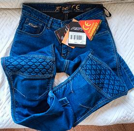 Jeans moto RST con protezioni donna