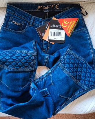 Jeans moto RST con protezioni donna