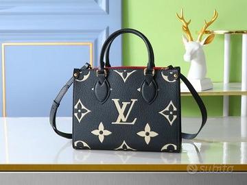 Borsa tote piccola Louis Vuitton LV OnTheGo