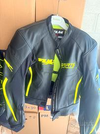 Tuta moto pelle 2 pezzi