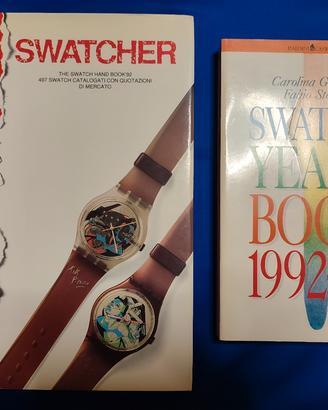 Libri Swatcher con autografo e Swatch Year's Book
